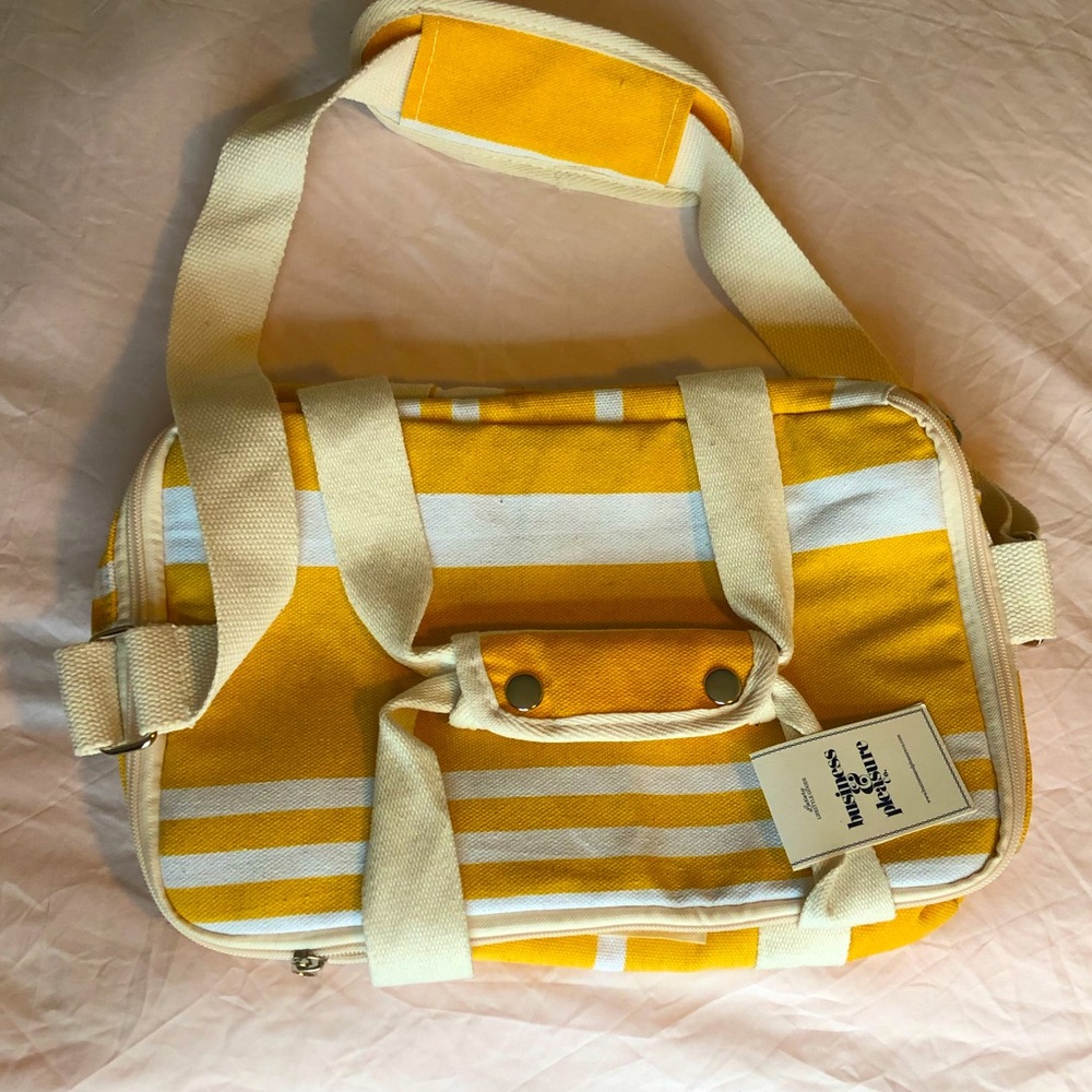 Mustard Insulated Picnic Basket